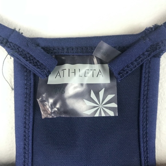 Athleta Racerback Tank Top with Built In Bra - Size XXS - Picture 4 of 4